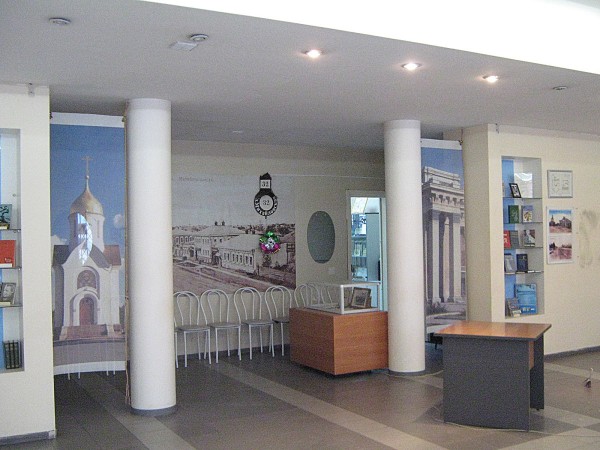 Выставочный зал в Центре истории новосибирской книги © Алёна Груя