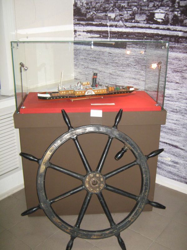 Модель корабля – экспонат музея © Алёна Груя