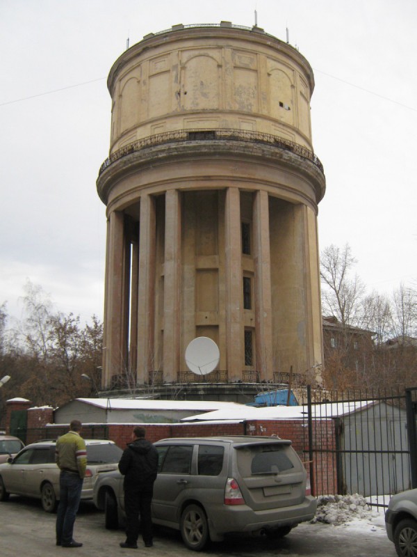 Водонапорная башня на площади Карла Маркса © Алёна Груя