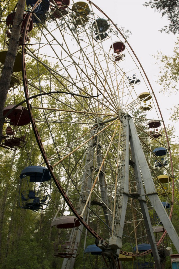 Колесо обозрения в «Первомайском» парке © Алёна Груя