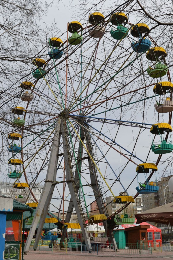 «Чертово колесо» в парке культуры и отдыха «Березовая роща» © Алёна Груя