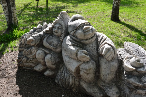 Скульптура в Центральном парке © Алёна Груя