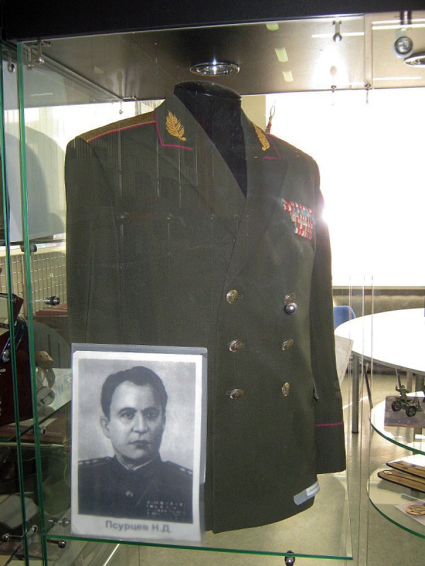 Военная форма Н.Д Псурцева – экспонат музея © Алёна Груя
