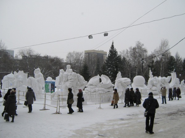 Выставка снежных скульптур © Алёна Груя