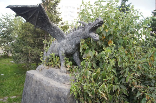Скульптура дракона © Роман Лоренц