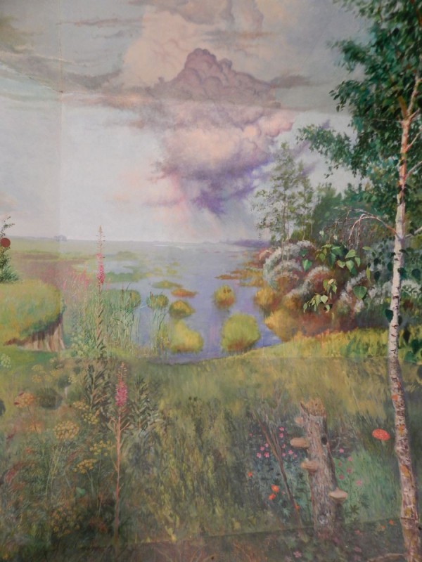 Картина-панорама «Реликтовая степь» (фрагмент) © Александр Матвеев