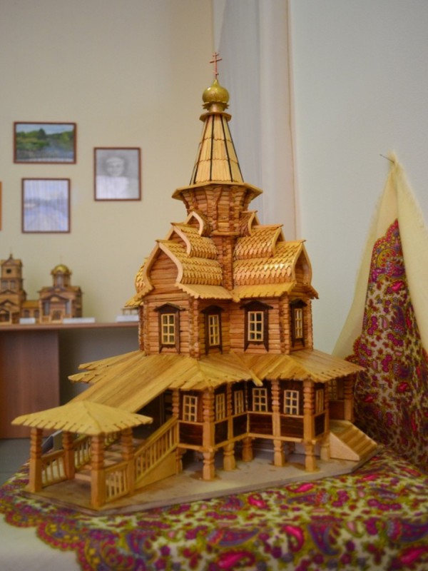 Общий вид на макета собора работы Г.И. Казацкого © Полина Мерзлякова