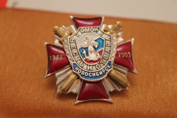 Новосибирский орден «Четь и отвага ОМОНа» © Полина Мерзлякова